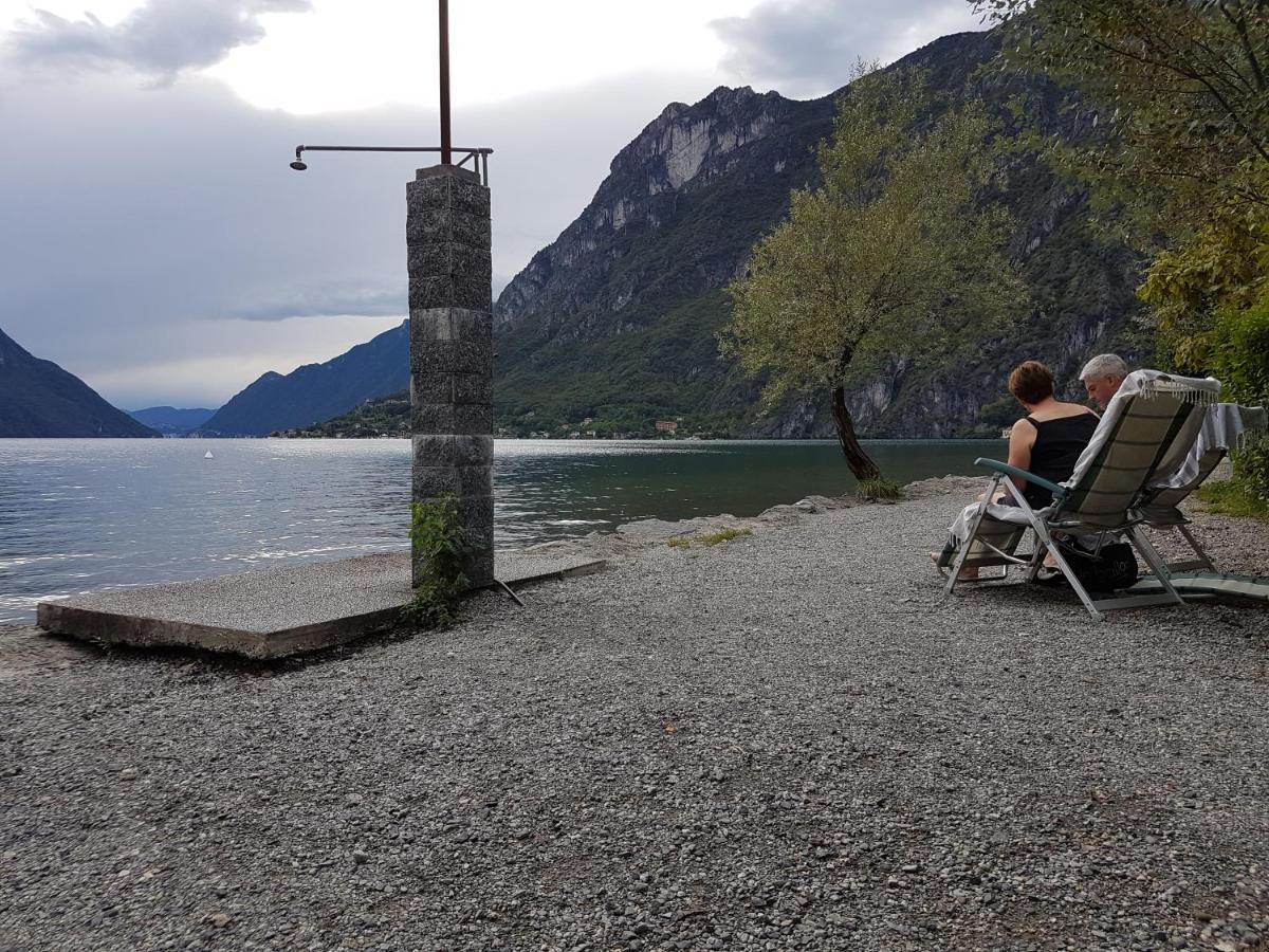 Vakantiehuis Casasdecasper - Camping Italie Hotel Porlezza Bagian luar foto